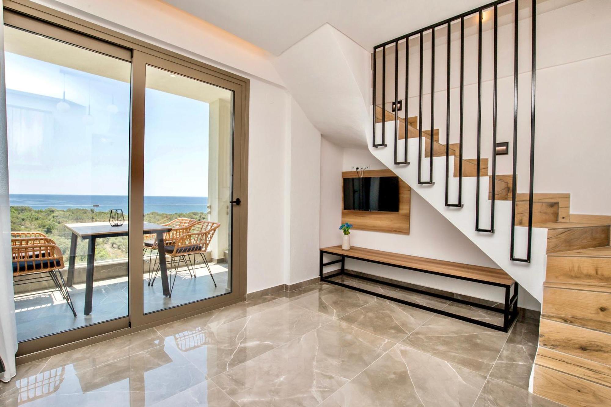 Aigli Skala Maries Deluxe Appartement Skála Marión Buitenkant foto