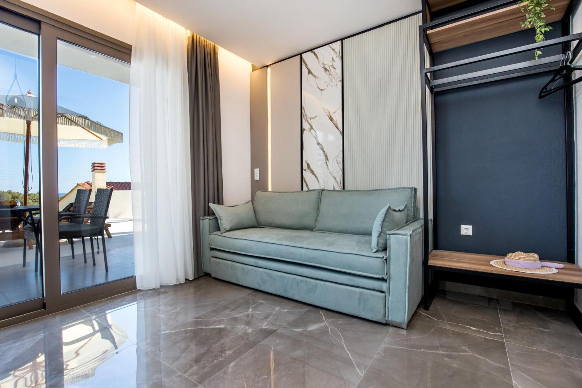 Aigli Skala Maries Deluxe Appartement Skála Marión Buitenkant foto