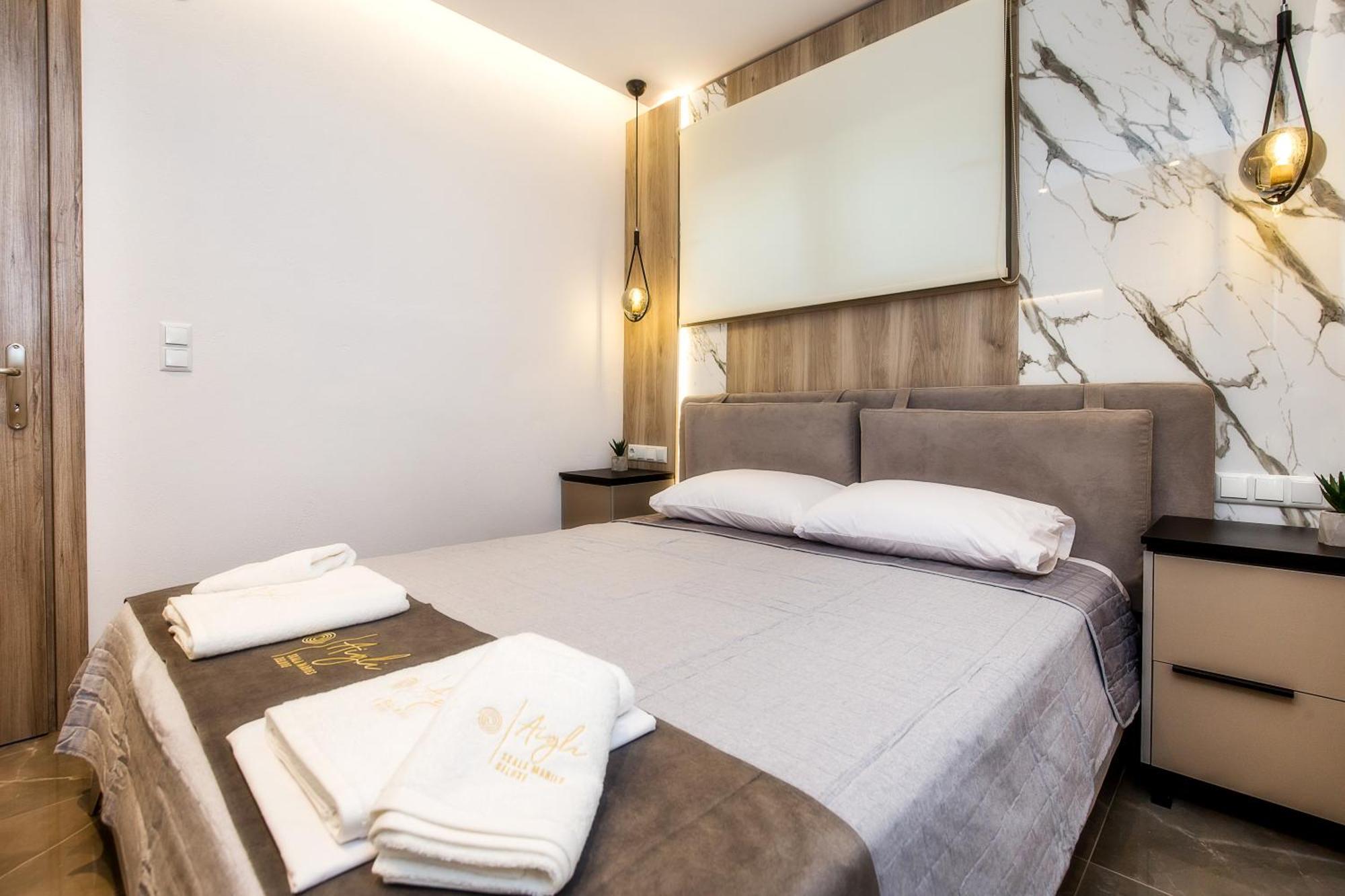 Aigli Skala Maries Deluxe Appartement Skála Marión Buitenkant foto